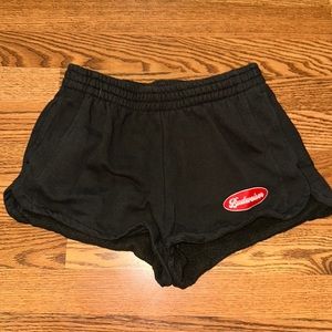 budweiser pacsun sweatshorts